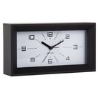 Karlsson herätyskello Lujo Rectangle black KA6066BK