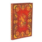 Paperblanks Fiammetta Midi Viivoitettu Muistikirja - 12x17,5 cm, 2024, Monikielinen (PL/EN)