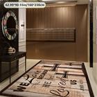 Eurooppalainen Vintage Puukuosio Matto, 62,99 * 90,55 colio / 160 * 230 cm