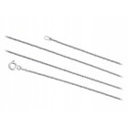 Hopeinen ilveshäntä ketju 1,1mm, 75cm