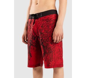 Affliction Burn Surffishortsit red Miehet