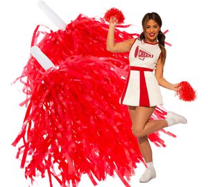 Cheerleading-tanssijoiden pompomit, 2 kpl.
