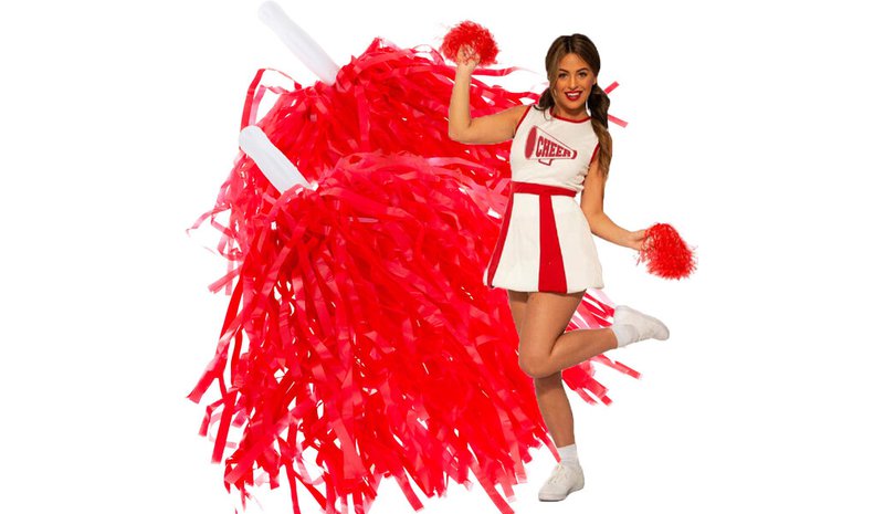 Cheerleading-tanssijoiden pompomit, 2 kpl.
