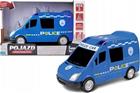 Poliisiauto valoilla ja äänellä, 1:20