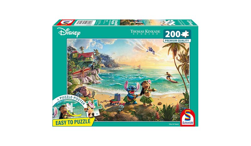 Schmidt - Thomas Kinkade: Disney - Lilo & Stitch (200 pieces)