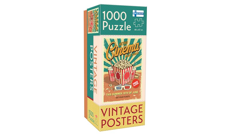 1000 palaa Vintage Retro Cinema Tactic
