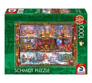 SeasonÂ´s Greetings Palapeli 1000 Palaa Schmidt
