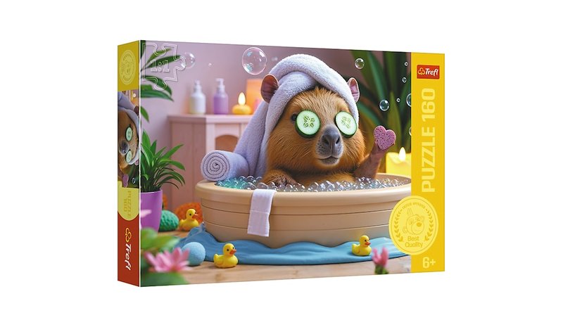 Capybara in Spa Palapeli 160 palaa Trefl