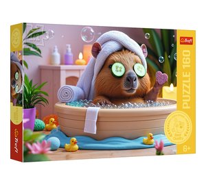 Capybara in Spa Palapeli 160 palaa Trefl