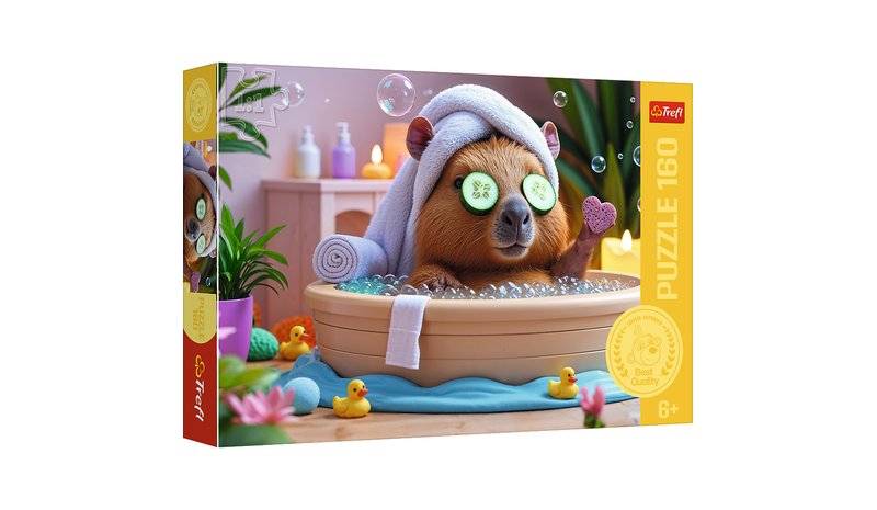 Capybara in Spa Palapeli 160 palaa Trefl