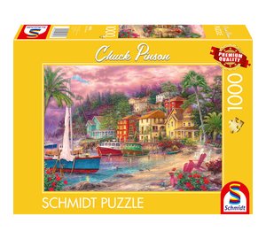 Palapeli Coastal charm 1000 palaa Schmidt