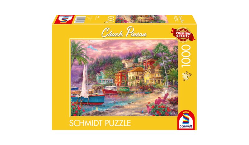 Palapeli Coastal charm 1000 palaa Schmidt