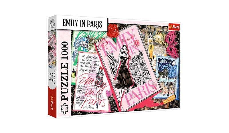 Emily in Paris Magazine Palapeli 1000 palaa Trefl