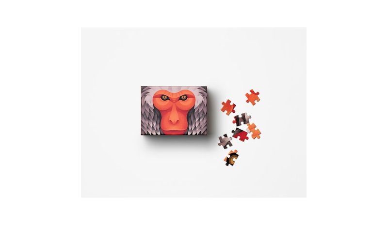 Puzzle Japanese Macaque Printworks