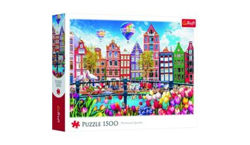 Amsterdam Palapeli 1500 palaa Trefl – kuva 1/5