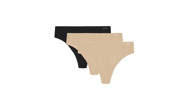 Pure Stretch No Show Alushousut 3-pack