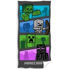 Minecraft-kylpypyyhe malli 2 - 100 prosenttia puuvillaa