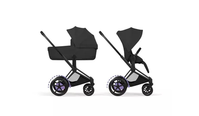 Cybex ePriam Style matt blk yhdiste(pkt)