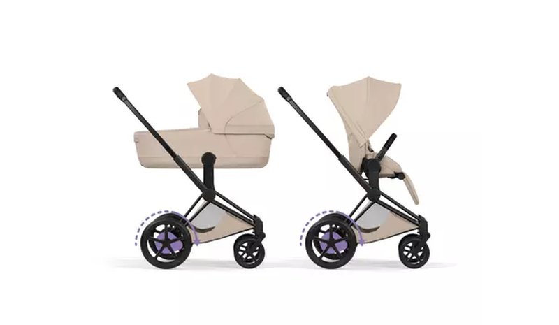 Cybex ePriam Style matt blk yhdiste(pkt)