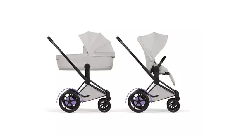 Cybex ePriam Style matt blk yhdiste(pkt)