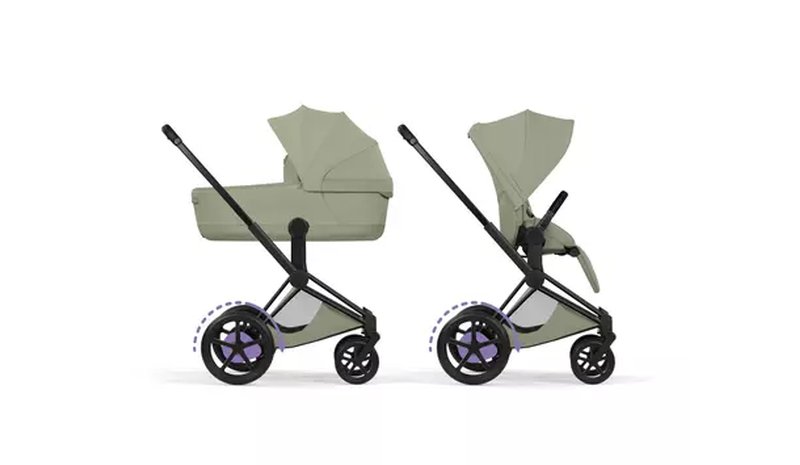 Cybex ePriam Style matt blk yhdiste(pkt)