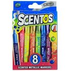 Scentos Metallic Markers 8 pcs