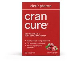 Elexir Cran Cure 60 tablettia