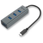 i-tec - USB-C metalli 4-porttinen USB-keskitin