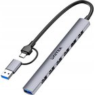 USB-hubi - UNITEK - HUB-USB-H1209A - 7 porttia - Nopeus 5 Gbit/s