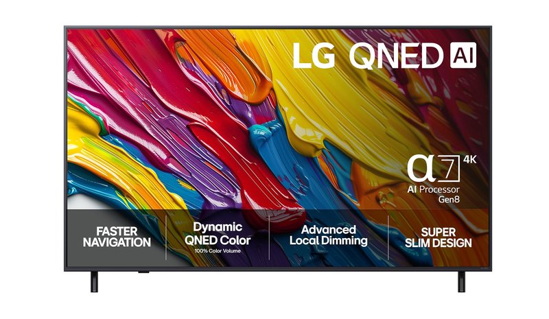 LG 55QNED82A6B (55"), LED-televisio