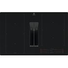 Electrolux SaphirMatt XHH608BCFS, induktiotaso jossa liesituuletin