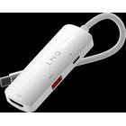 Muut tietokoneen tarvikkeet Lnq 3 in 1 USB-C -adapteri HDMI:ksi 140W
