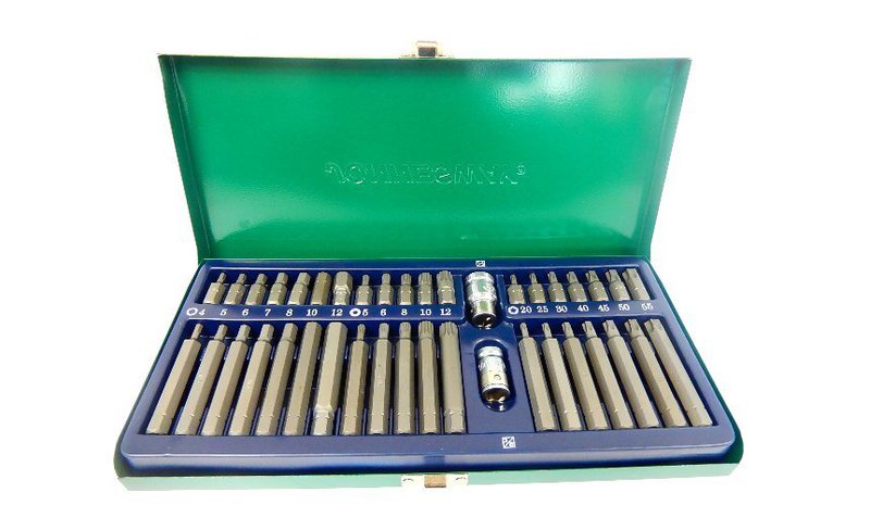 Jonnesway Torx Imbus Xzn -teräsarja 40 kpl.