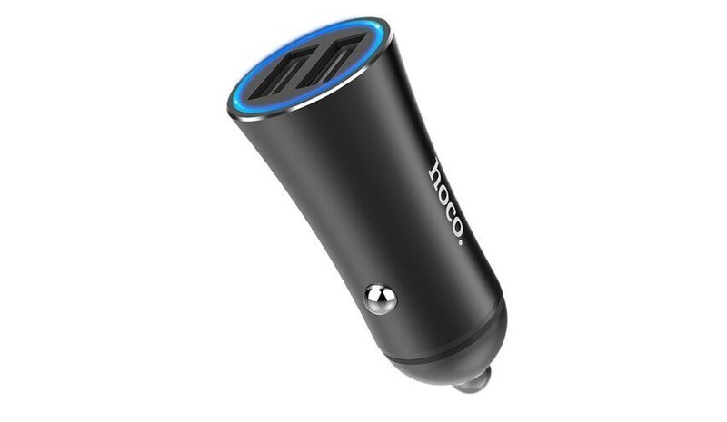 Autolaturi HOCO Z30 USB, musta