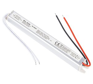 Pulssivirtalähde 12V 2A 24W SLIM