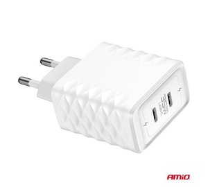 Seinälaturi Pikalaturi 35W 2xUSB-C