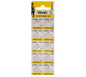 Alkalinen paristo Vinnic LR1121/381/AG8