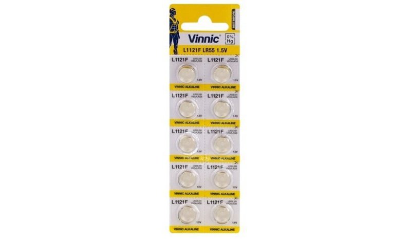 Alkalinen paristo Vinnic LR1121/381/AG8