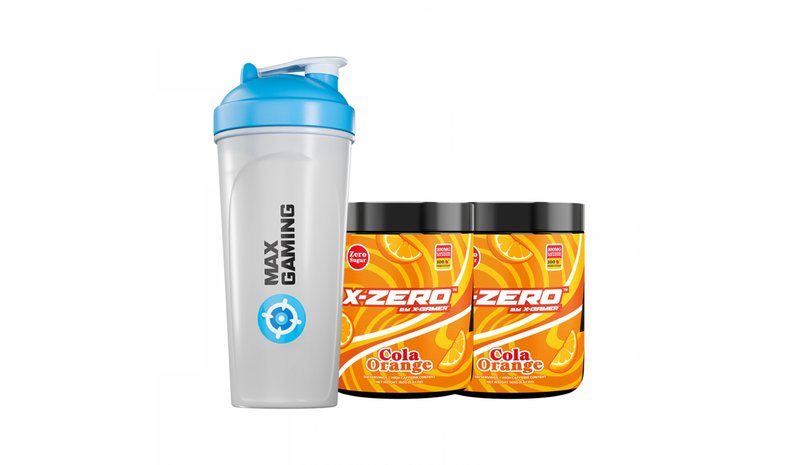 X-Gamer X-Zero Cola Orange - 2 x 100 Annos + Shaker