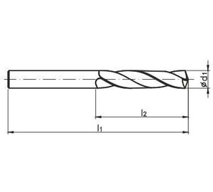 Porattu spiraali Fanar 6mm Hsse Inox M7