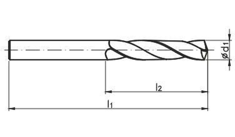 Porattu spiraali Fanar 6mm Hsse Inox M7