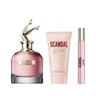 Jean Paul Gaultier setti: Scandal, Eau De Parfum, naisille, 50 ml + Scandal, Eau De Parfum, naisille, 6 ml *miniatyyri + Scandal, kosteuttava vartalovoide, 75 ml