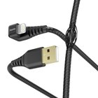 Hama 00187221 Pelien lataus-/datakaapeli USB-A – Lightning 1,5 m, musta
