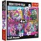Puzzle 4in1 Monster High Electrifying Day, yli 4 vuotta – kuva 1