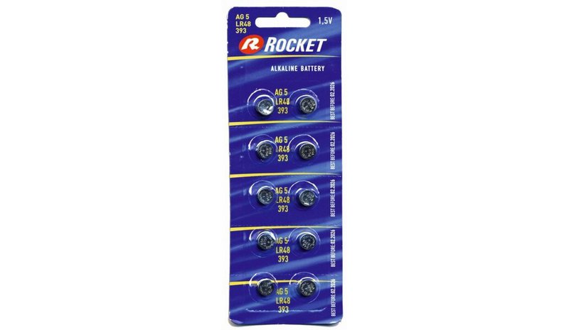 Elementit Rocket Alkaline LR48 193 AG5, 10 kpl