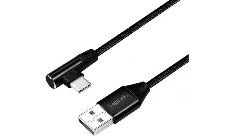 LogiLink Kaapeli USB-A - USB-C, 0,3m CU0137 CU0137