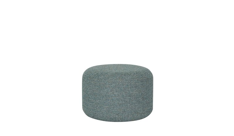 Hä¼bsch - Marshmellow Pouffe - Dark grey - Small ä¸52xh36cm