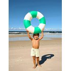 SUNNYLiFE Mini Uimarengas, Pool Party Green Stripe