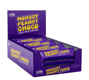 Star Nutrition Soft Protein Bar Moussy Peanut Choco 12x55g