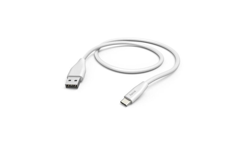 USB-kaapeli - HAMA - 00201596 - 1,5 m - USB 2.0 - USB A - USB C - Valkoinen
